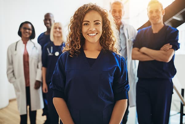 Group of healthcare industry professionals